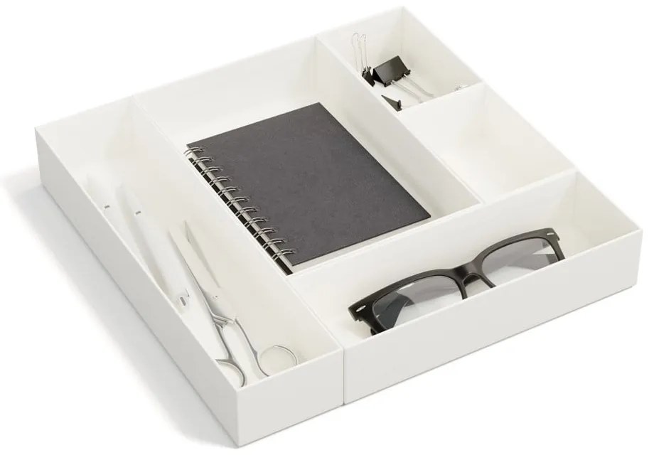 Kartónové organizéry do zásuvky v súprave 5 ks Emma Paper Laminate – Bigso