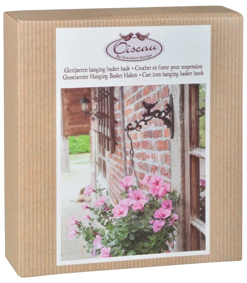 Kovový držiak na kvetináč – Esschert Design