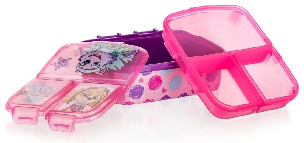 Vetro-plus Box na desiňák, delený PATROLA Girl17,5 x 13 cm