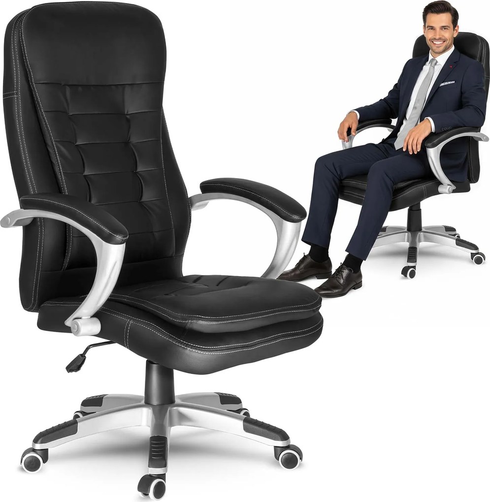 Otočná kancelárska stolička Sofotel 322 - čierna