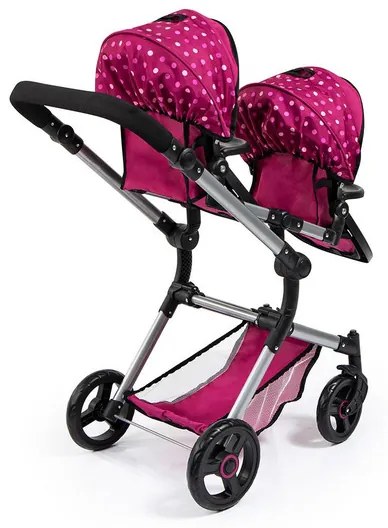 Bayer Design Kočík pre bábiky Twin Neo (bordová) (100317609)