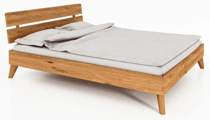 Dvojlôžková posteľ z dubového dreva 180x200 cm Greg 2 - The Beds