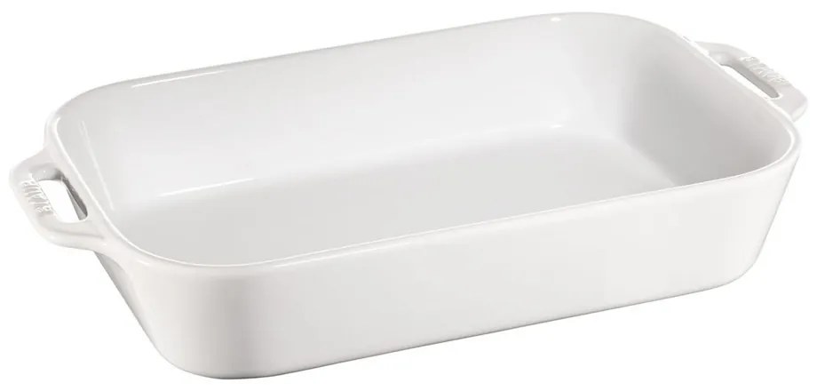 Staub Miska na zapekanie STAUB 34x24cm biela 4,5l