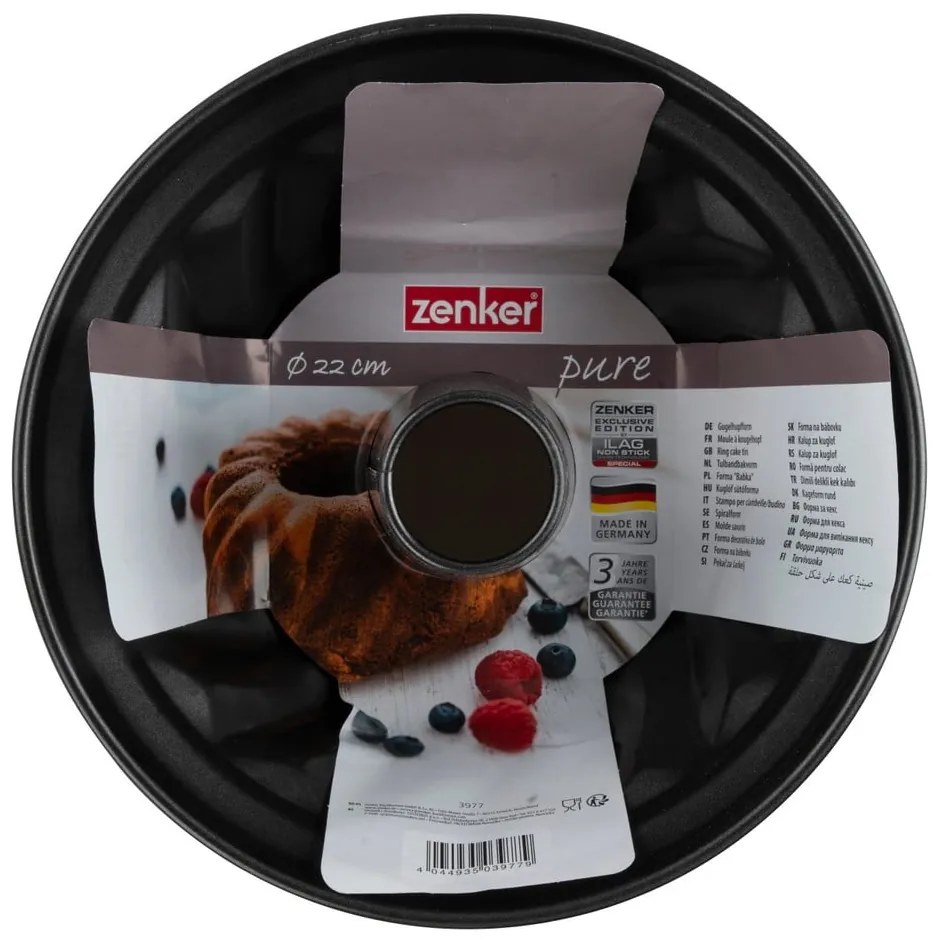 Forma na bábovku Zenker Pure, ø 23 cm