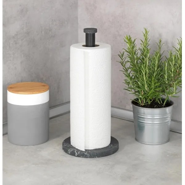 WENKO 53212100 - Držiak na utierky 15x32 cm čierny