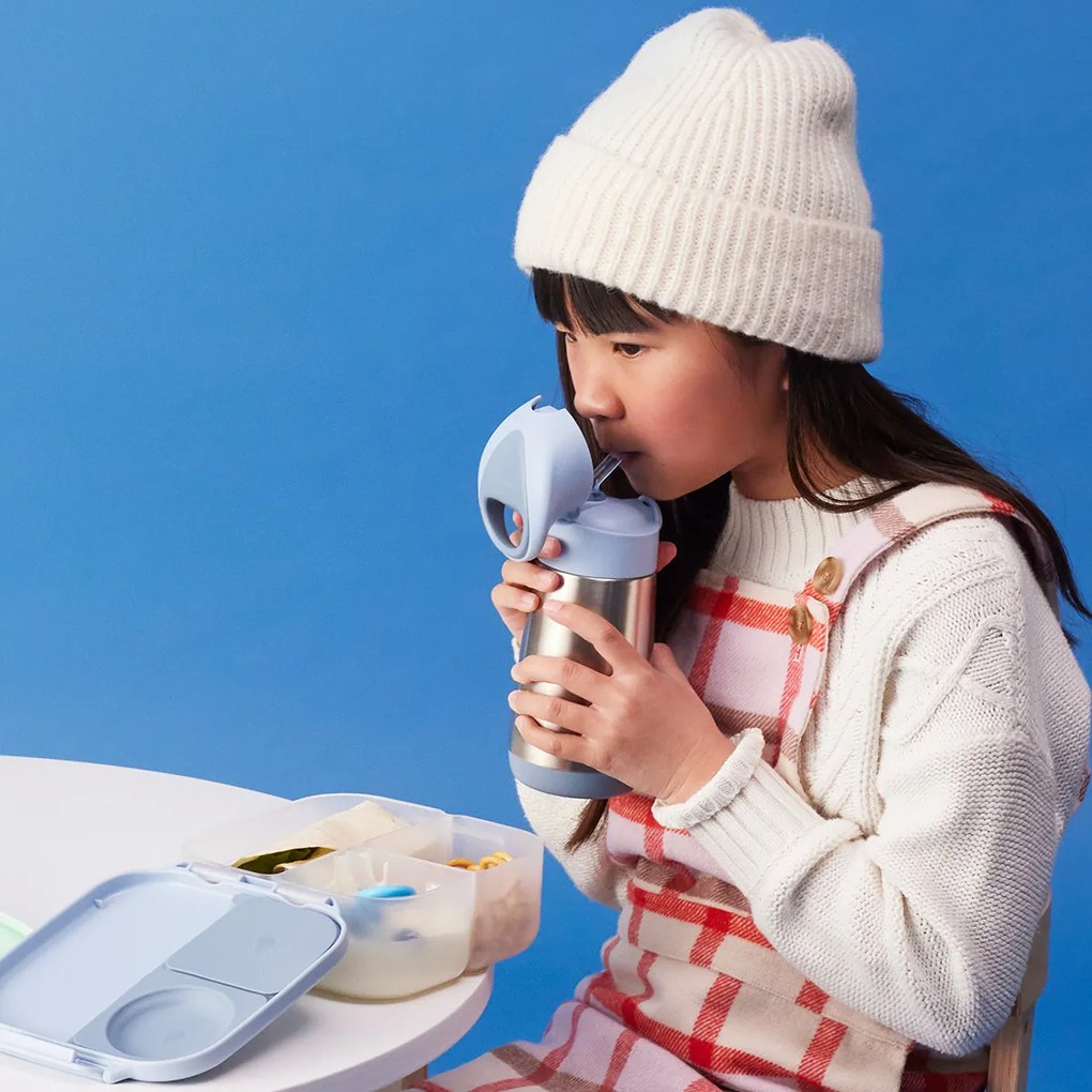 Termoska na pitie so slamkou 350 ml - chill out