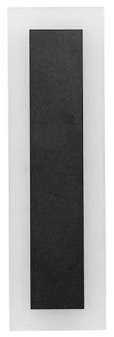 LED vonkajšie nástenné svietidlo WOW LED/10W/230V 3000/4000/6500K 30 cm IP54 čierne