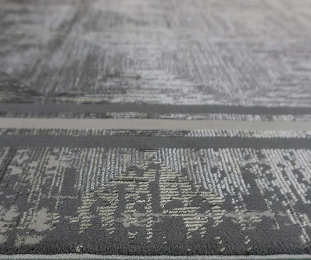 BE Koberec Allianz 6303 GREY – sivý obdĺžnikový Rozmer: 160x220 cm