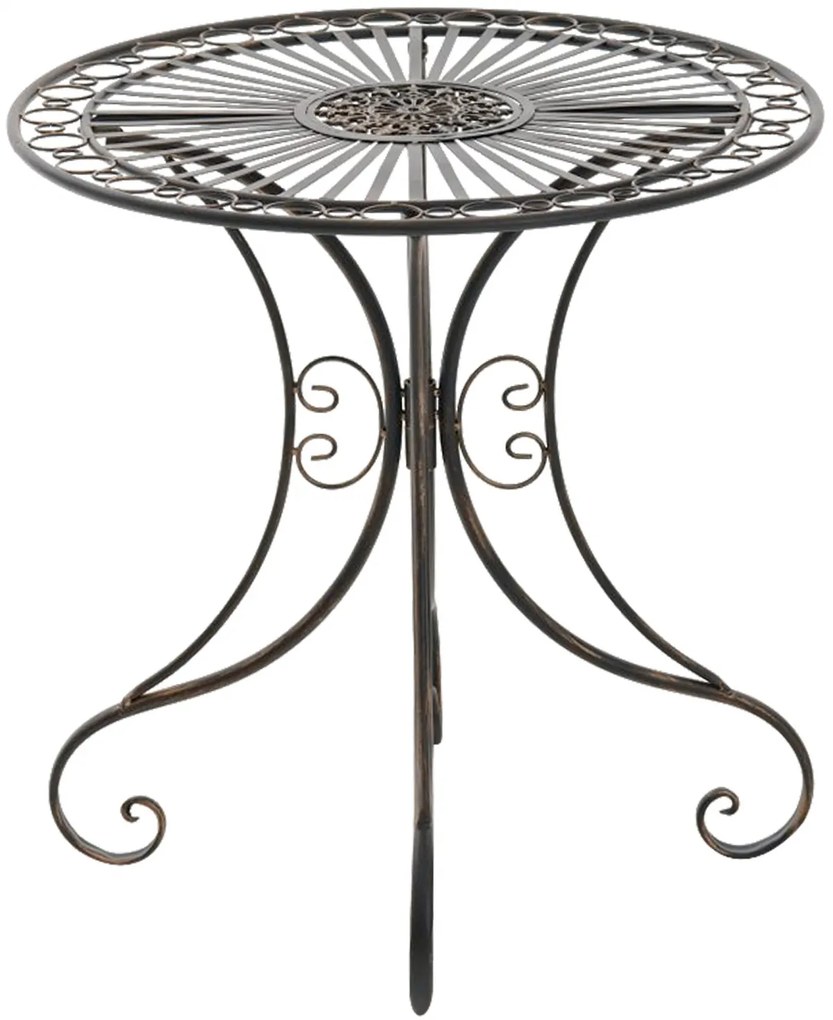 Kovový stôl GS13437402 - Bronzová