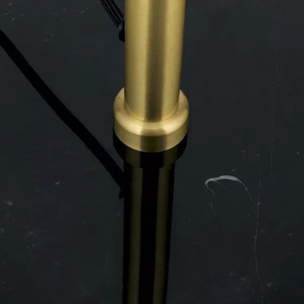 Orion Stl 12-1191/1 - Stojacia lampa SPARTA 1xE27/40W/230V zlatá/čierna