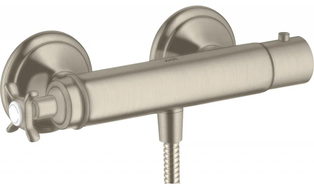 Axor Montreux - Sprchový termostat nástenný, kartáčovaný nikel 16261820
