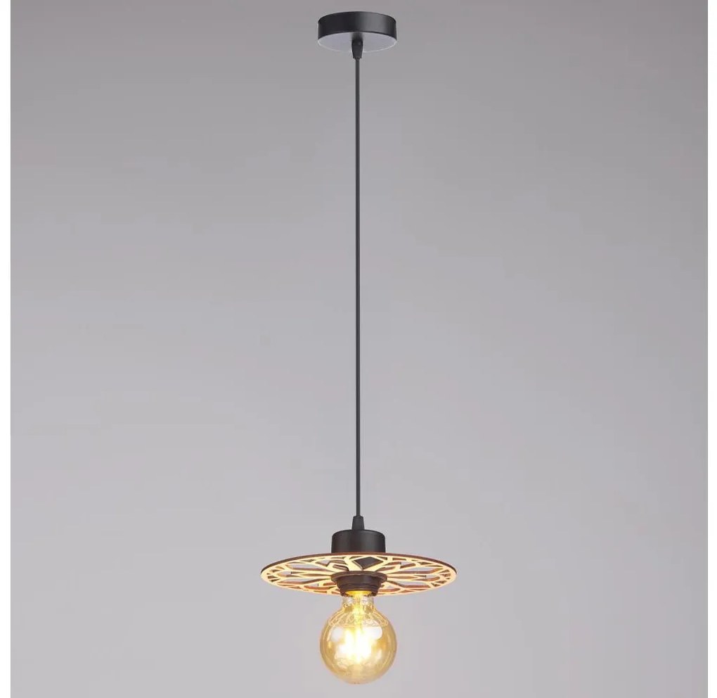 Luster na lanku FALCO 1xE27/60W/230V pr. 20 cm béžová