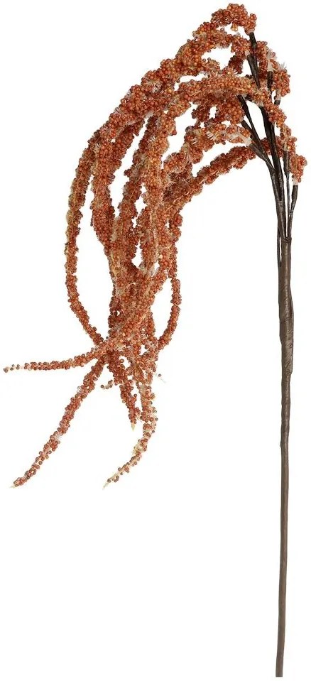 Dekorácia terakovový kvet Fleur Foxtail Amaranth - 107 cm