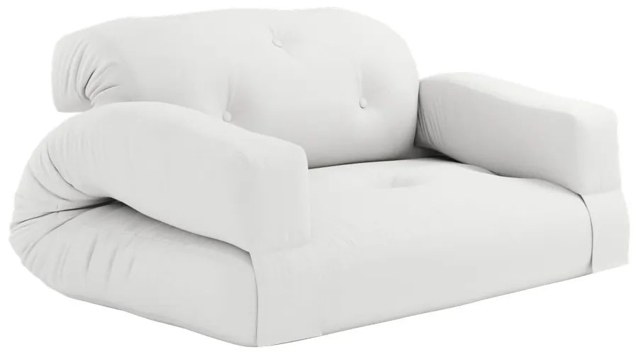 Biela rozkladacia pohovka vhodná do exteriéru Karup Design Design OUT™ Hippo White