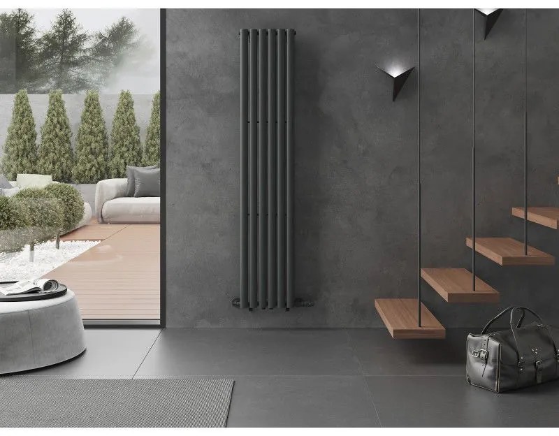 Mexen Oregon, vykurovacie teleso 1800x360 mm, 604 W, antracitová, W202-1800-350-00-66