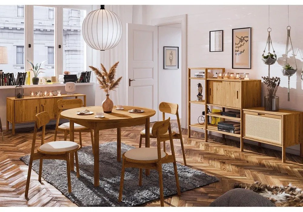 Okrúhly jedálenský stôl ø 100 cm Pola - The Beds