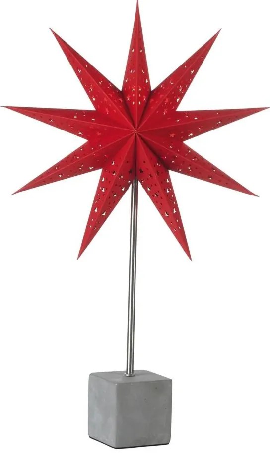 Markslöjd 702223 - Vianočná dekorácia HARD 1xE14/25W/230V červená