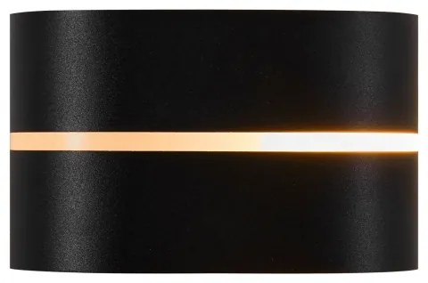 Nordlux - Vonkajšie nástenné svietidlo SIBELIS 1xE27/10W/230V IP44 čierna