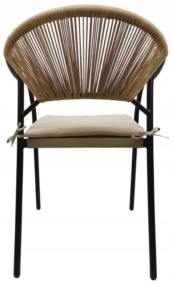 Záhradná stolička PORTO - béžová