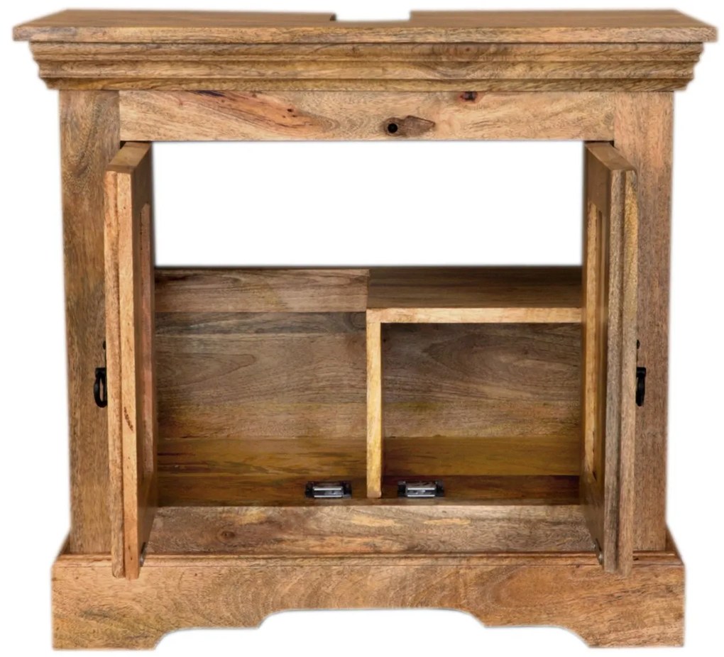 furniture-nabytek.cz - Kúpeľňová skrinka 70 cm z masívu mango 70x65x35