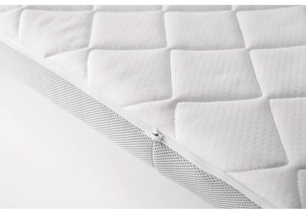 Tvrdý penový topper s odnímateľným poťahom 90x200 cm – Meise Möbel