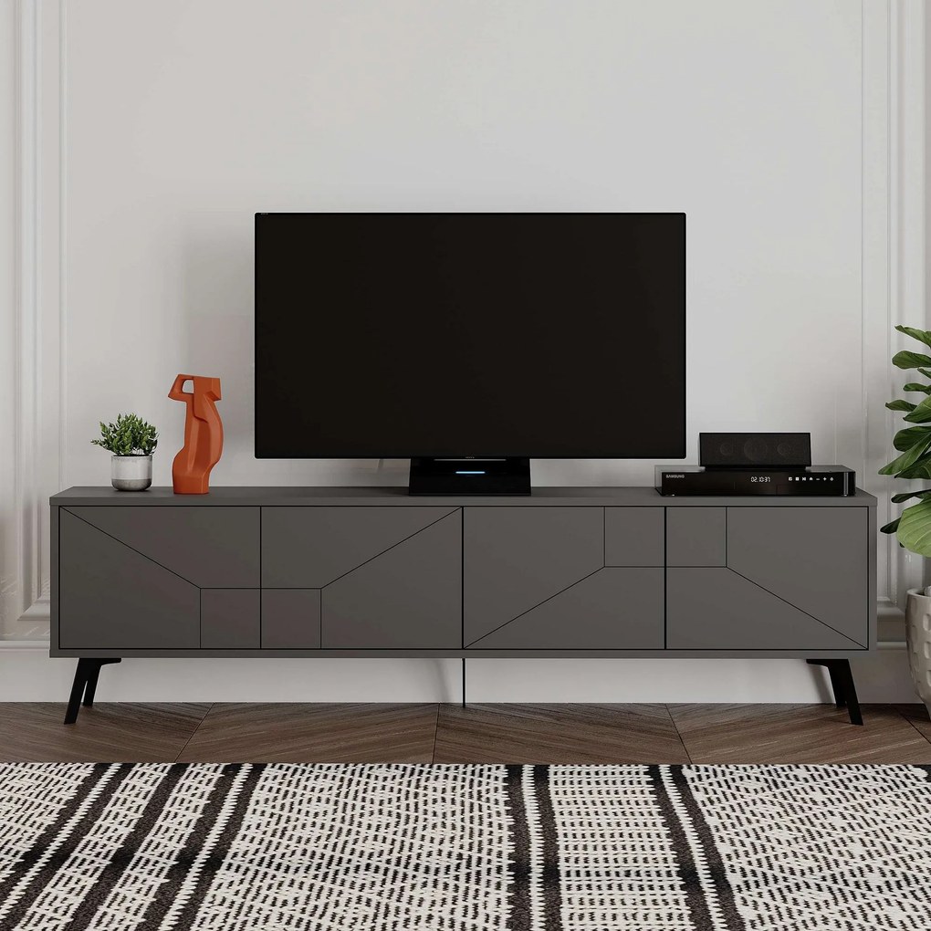 TV skrinka Dune - Anthracite