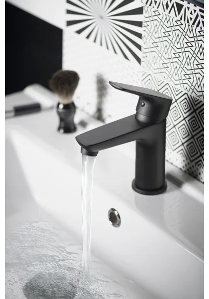 Aqualine - Umývadlová batéria LOTTA matná čierna
