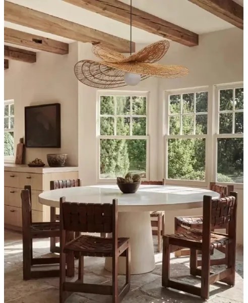 Immax 08266L - Luster na lanku MARIPOSA 1xE27/40W/230V pr. 80 cm juta