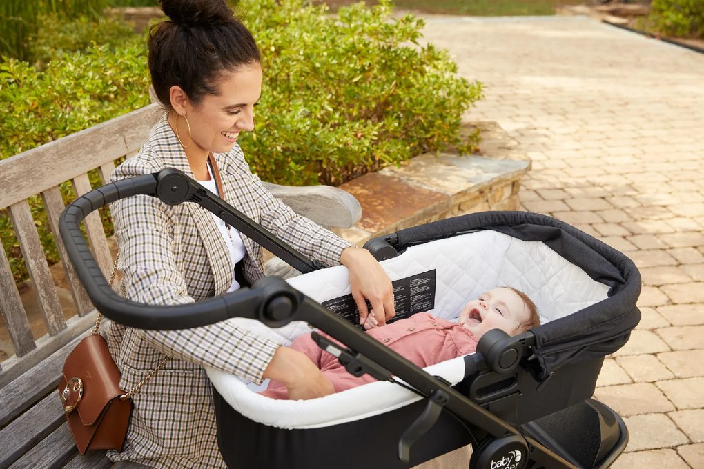 Baby Jogger BabyJogger CITY ELITE 2 set 2v1 (kočík+vanička) STONE GREY