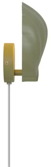 Nordlux - Nástenné svietidlo KONCHI 1xE14/25W/230V zelená