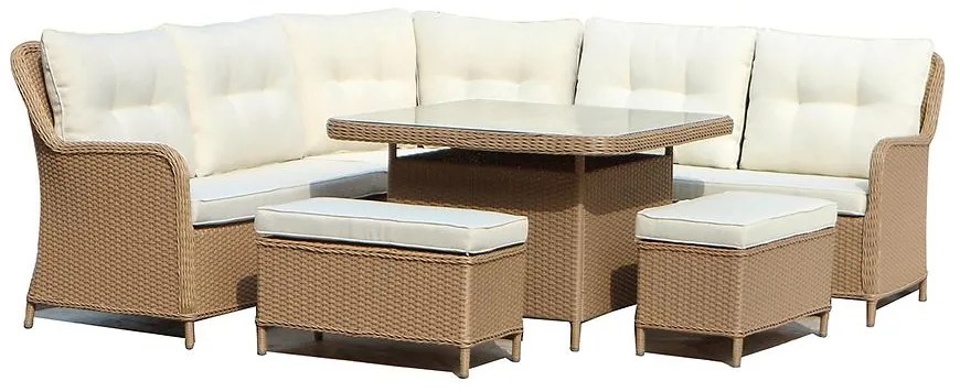 Rohová sedacia súprava Pau