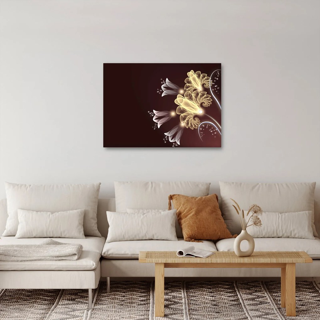 Obraz - Žiarivé kvety (70x50 cm)