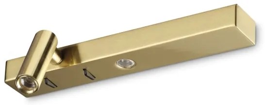 Ideal Lux - LED Nástenné svietidlo BONNE LED/6,5W/230V CRI 90 zlatá