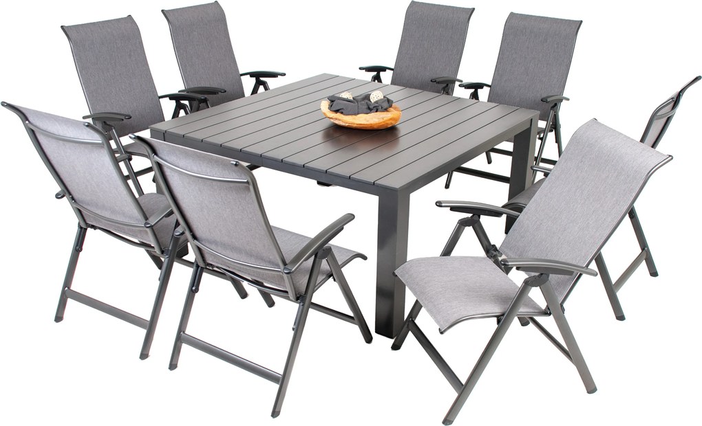 Doppler PRATO YELMO ALU, polohovacie kreslá, 8+1