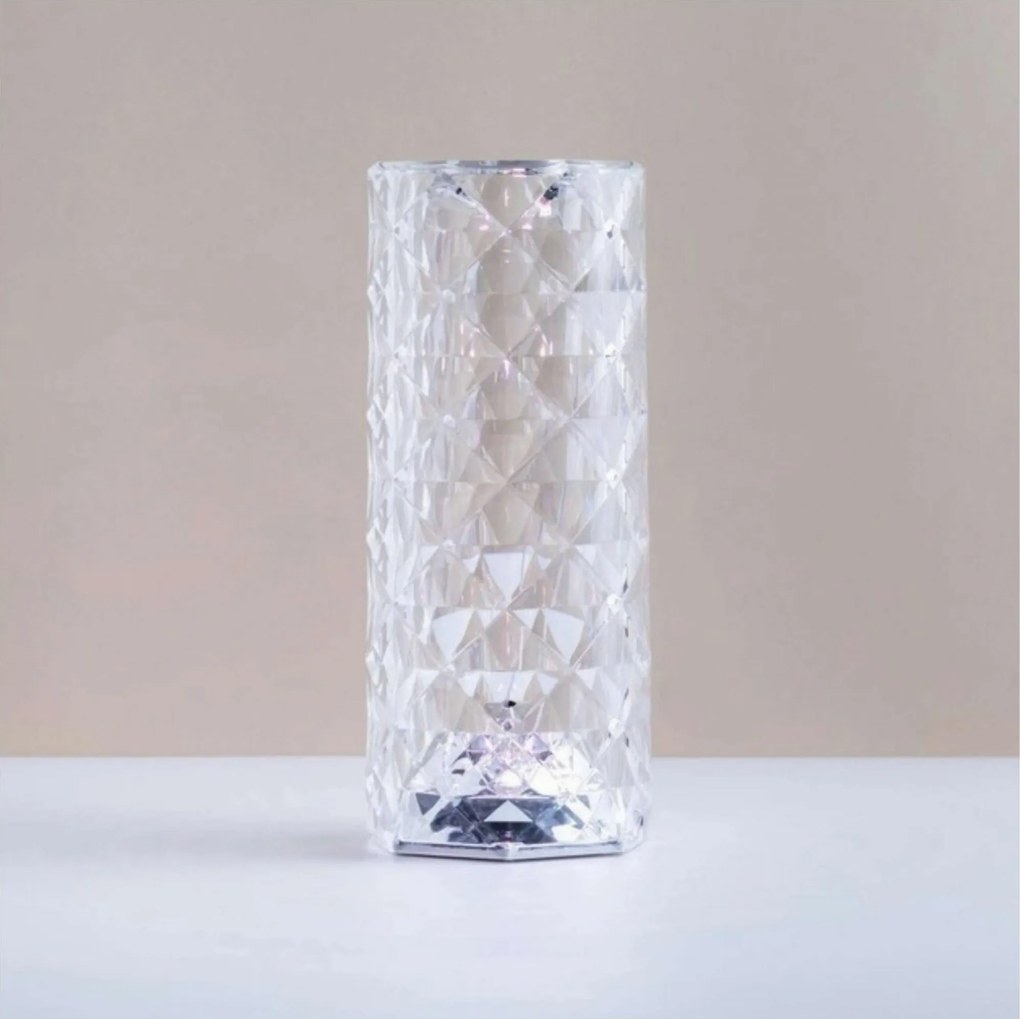 Dekoračné LED osvetlenie ROSE DIAMOND - 21 cm - multikolor