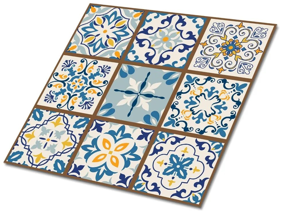 Samolepiace vinylové dlaždice Samolepiace vinylové dlaždice Arabský patchwork