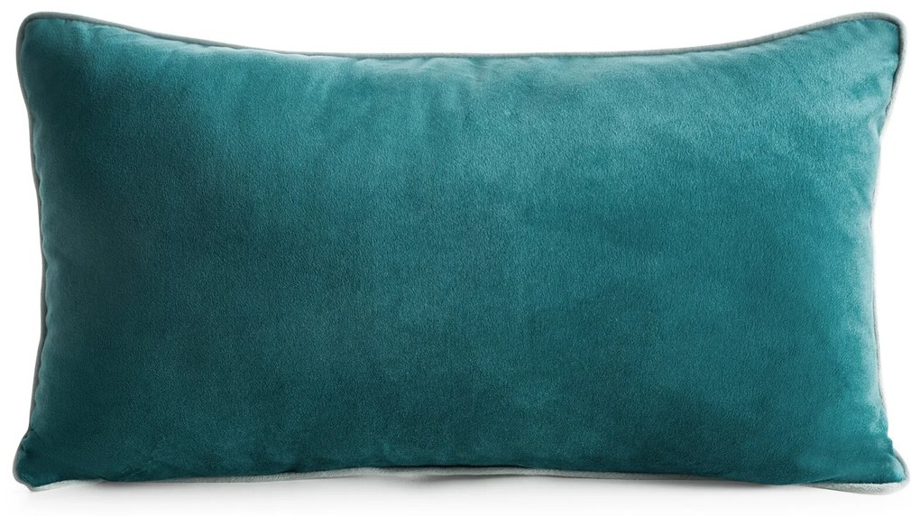 DEKORAČNÝ VANKÚŠ GAJA3 30X50 CM TMAVOTYRKYSOVÁ