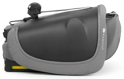 KINDERKRAFT - Autosedačka FIX2GO i-Size 76-150 cm sivá