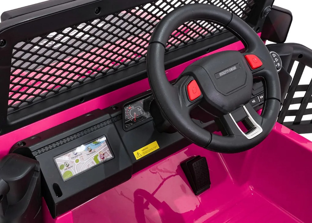 Ramiz Auto Jeep BEAST 4x4 ružové