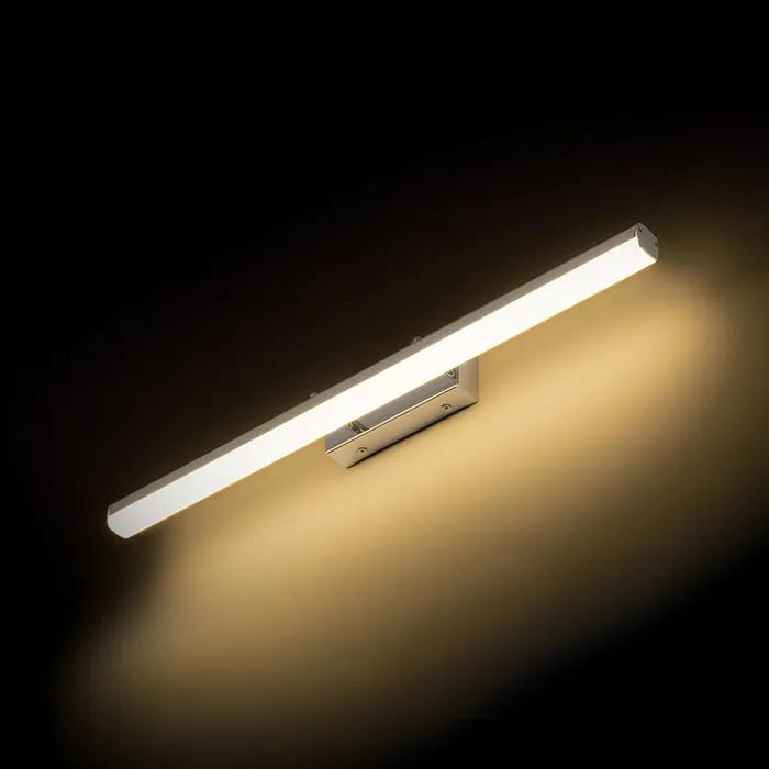 RENDL R12951 SWAY LED nástenná lampa, kúpeľňové IP44 chróm