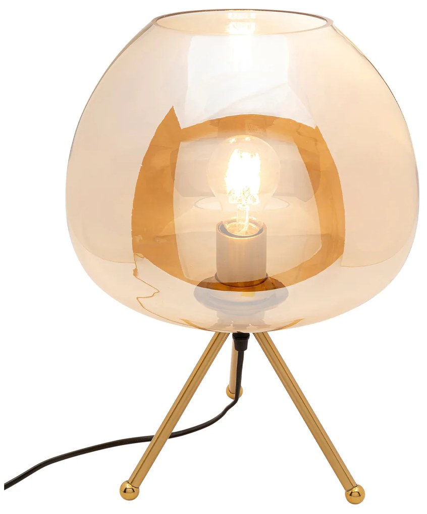 Sphere stolová lampa jantárová