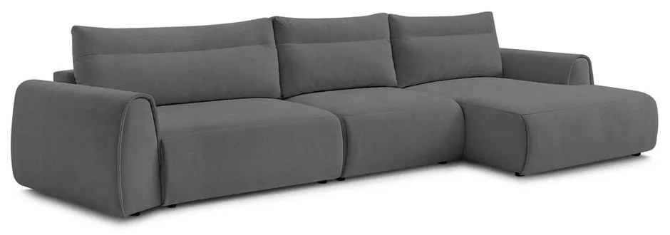 Sivá rohová pohovka Aden – Bobochic Paris