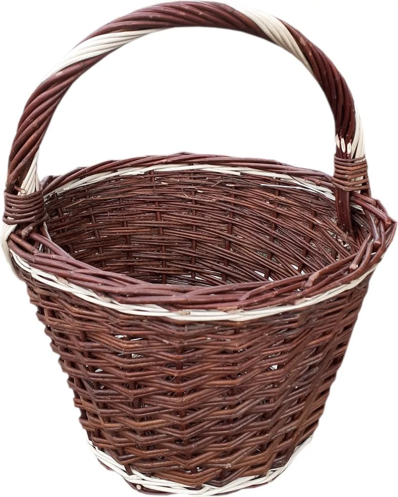 HRADIL Prútený košík tmavý zemiačik pr.34