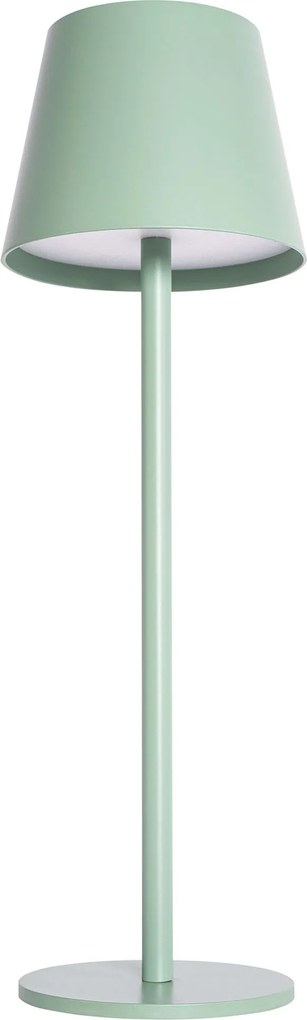Toolight Toolight, dotyková LED nočná stolná lampa 5W, 3 farby svetla, USB napájanie, APP1368-T GREEN, svetlá zelená, OSW-08630