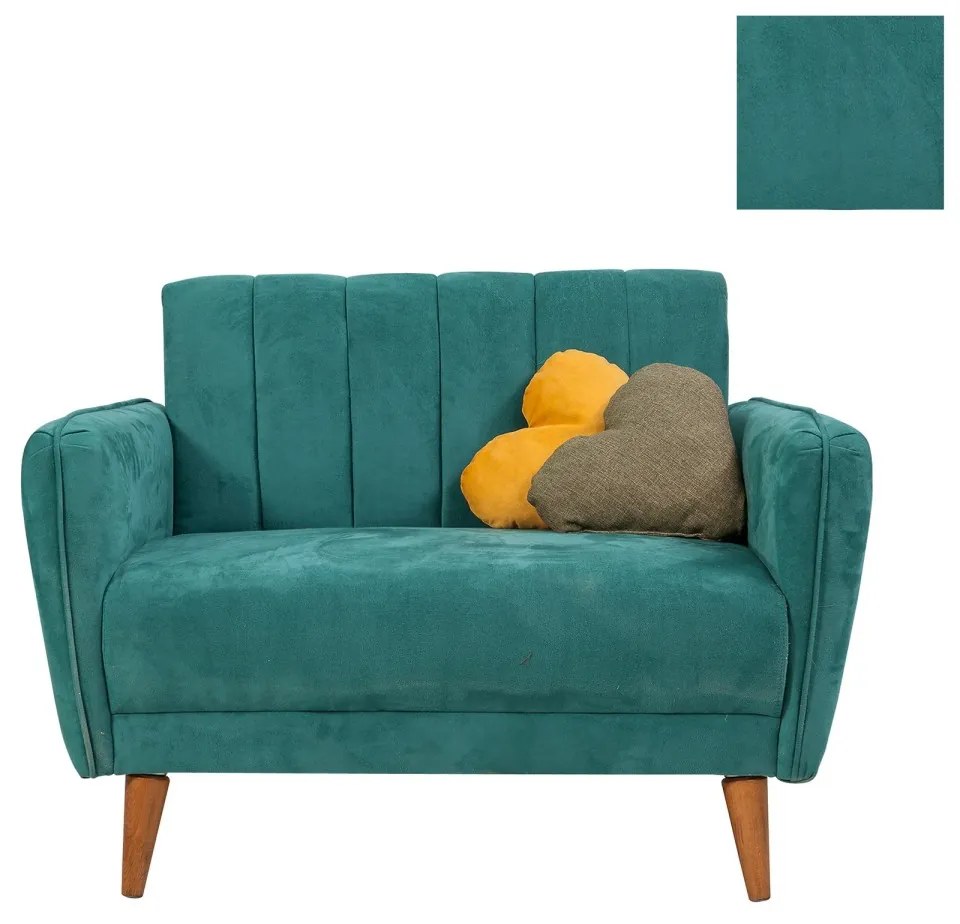 Dvojmiestna pohovka Aqua Loveseat tyrkysová