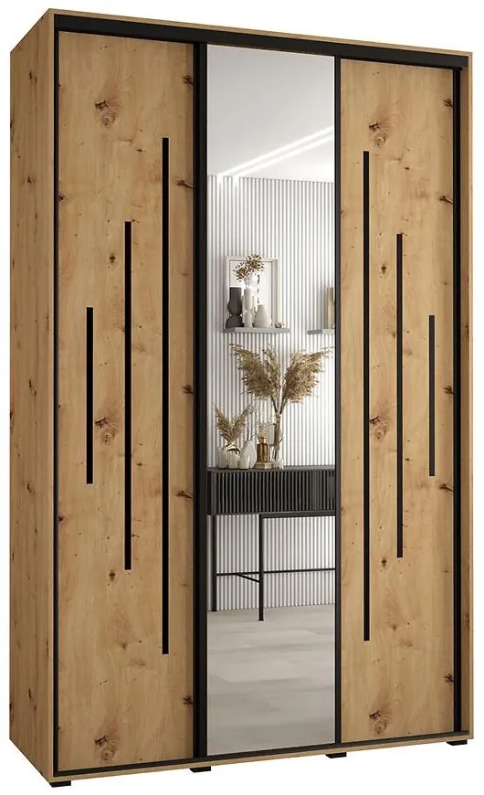 Skriňa 45 Canaris 13 150 artisan/čierna