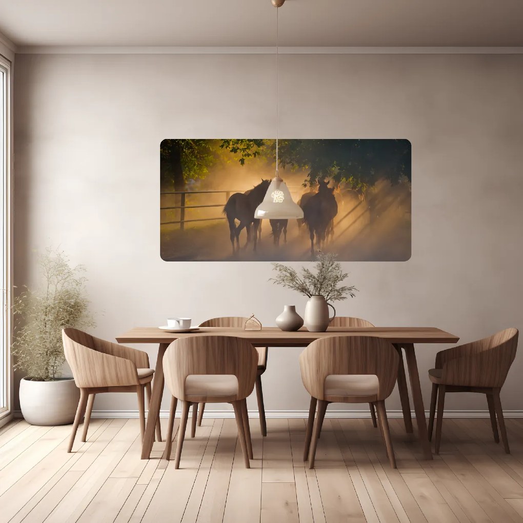 PIPPER. Samolepiaca textilná tapeta - Kone 2