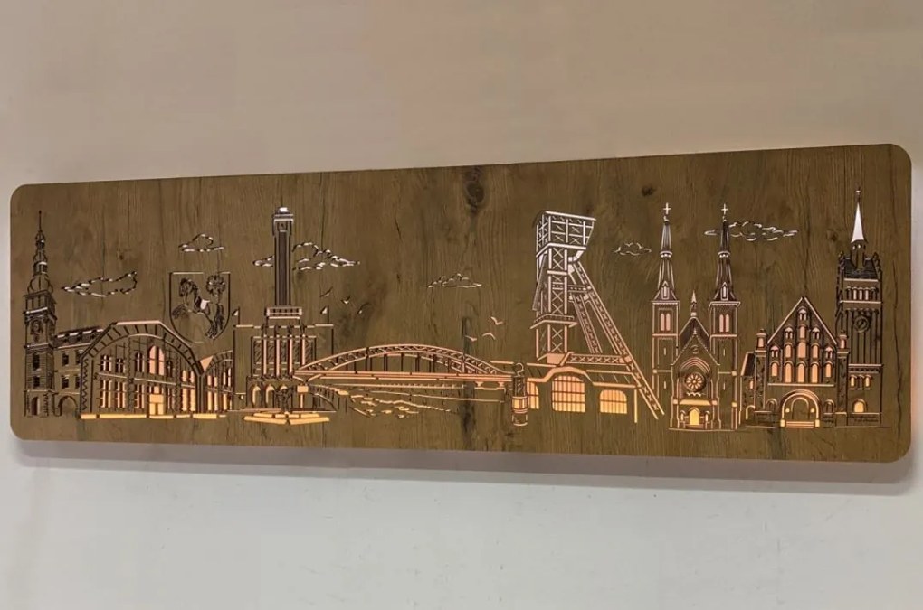 Svietiaci obraz Mesto