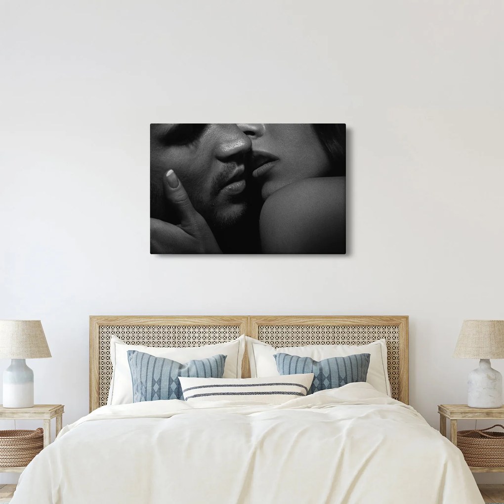 Obraz - Bozk, čiernobiela fotografia (90x60 cm)