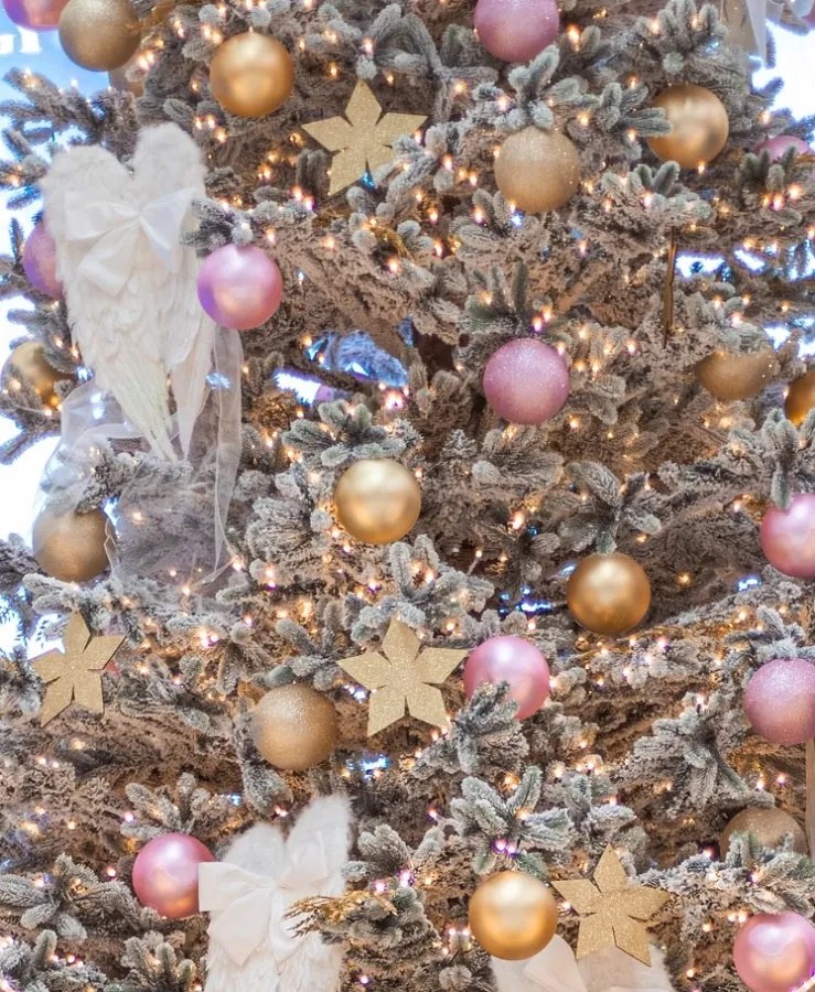 DECOLED Zlatá hvězda, 2D, 30 cm